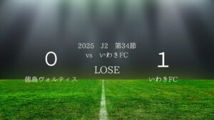2025年J2第34節vsいわきFC