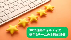 2025徳島ヴォルティス.選手とチームの超主観的評価